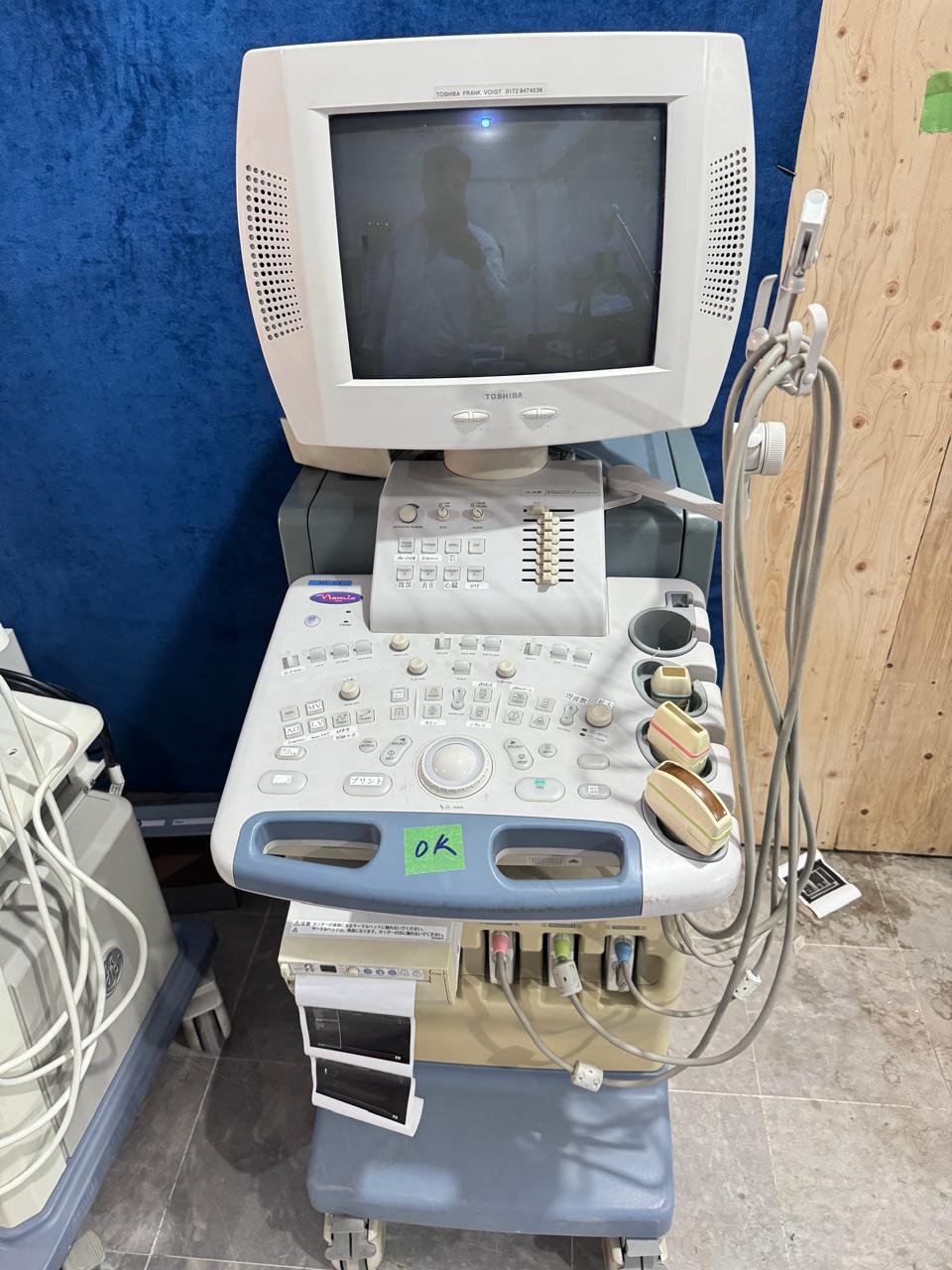 Toshiba Nemio 35 Probes – Convex, Linear & Cardiac Colour Doppler